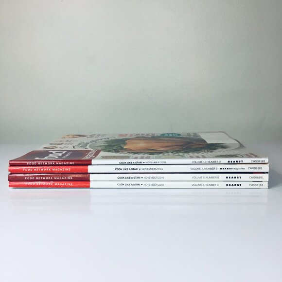 4 Food Network Magazines Lot - Picture 2 of 16